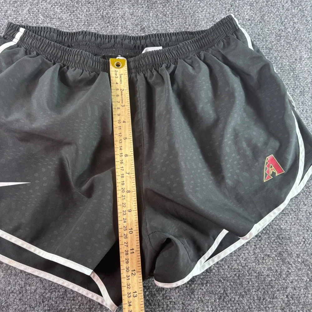 Nike Dri-FIT Tempo Shorts Women Medium Black Arizona Diamondbacks MLB Running